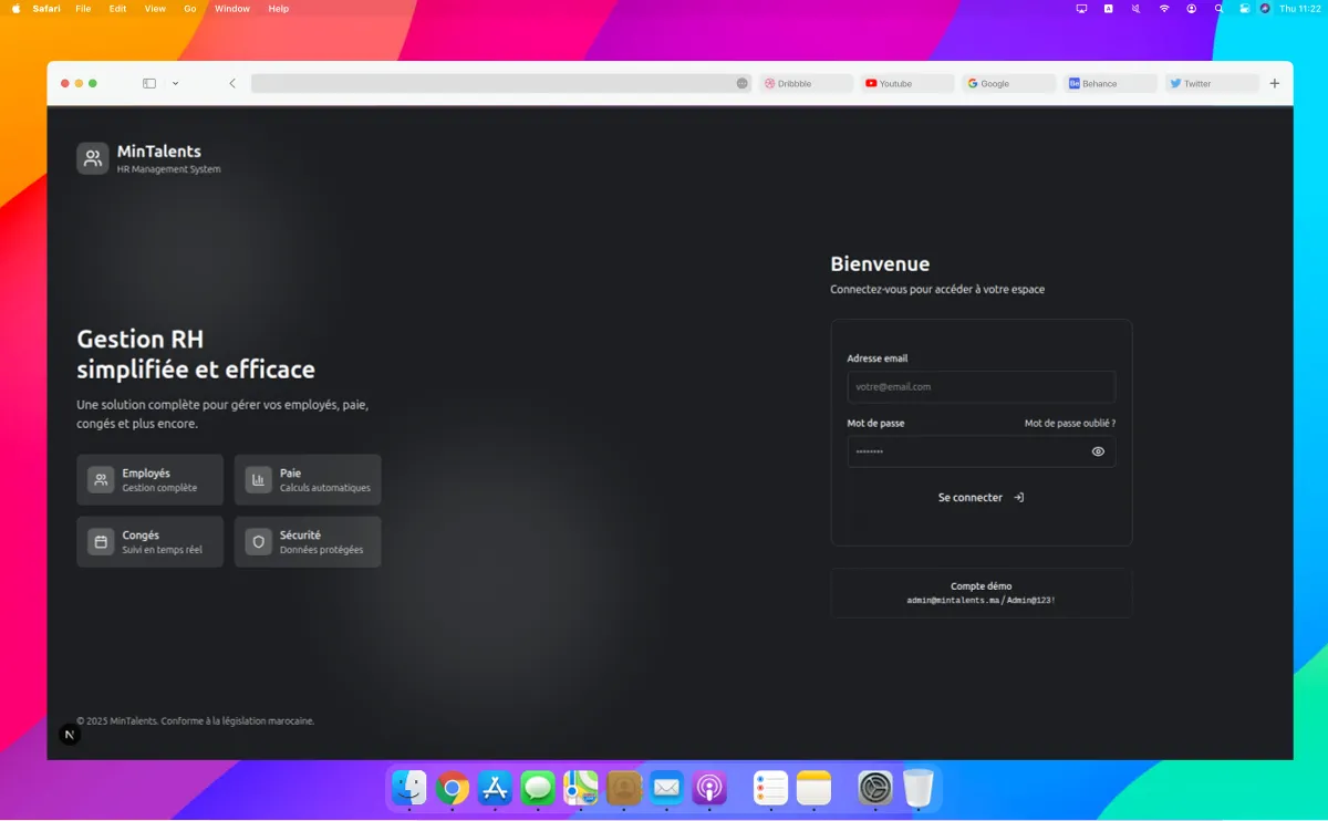 MinTalents - Moroccan HR Management System